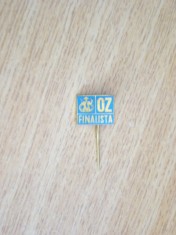 QW9 N7 82 - insigna - tematica sport - OZ FINALISTA - Cehia