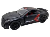 Macheta metal Nissan GTR negru 1:43