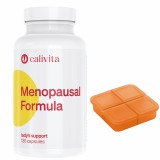 Cumpara ieftin Set supliment alimentar si cutie pilule, recomandat in menopauza, Menopausal Formula, 135 capsule, CaliVita