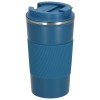 Cana termos calatorie, perete din inox dublu izolat, 500ml, 9x16.5cm, albastru