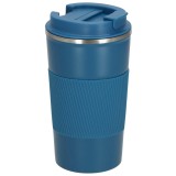 Cana termos calatorie, perete din inox dublu izolat, 500ml, 9x16.5cm, albastru Household NewTrend