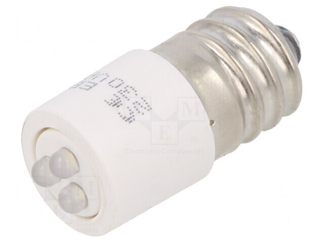 Lampă de control LED E14 albă 230V