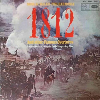 Disc vinil, LP. 1812 And Other Famous Overtures-Nicolai Malko, Philharmonia-265661 foto