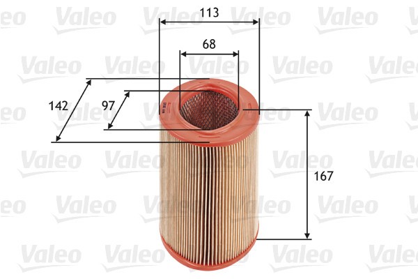 VALEO 585623 Filtru aer