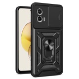 Husa Motorola Moto G73 protectie camera Techsuit CamShield Series, negru