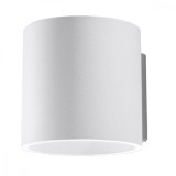 Lampă De Perete Orbis Alb Aluminiu 1 Bec Cilindric Modern De Interior