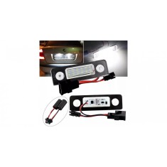Set 2 Lampi LED numar inmatriculare pentru Skoda Octavia II, Facelift, Roomster