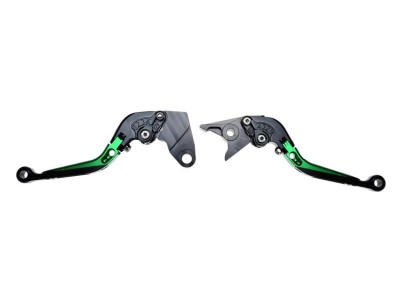 Set 2 manete frana si ambreiaj reglabile Kawasaki Z800 13-16/Z750 07-12, culoare... Cod Produs: MX_NEW CNCR0041G foto