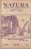 Natura. Revista pentru raspandirea stiintei, anul XXXII, nr. 5, mai 1943