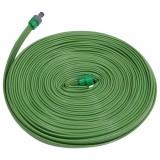 VidaXL Furtun pentru stropit cu 3 tuburi, verde, 22,5 m, PVC