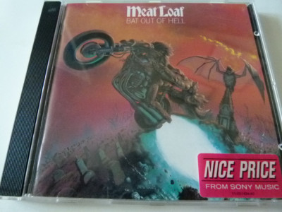 Meat Loaf - bat out of hell, cd foto