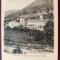 Monastirea (Manastirea) Bistrita de langa Piatra Neamt - aprox. 1900 - printata, necirculata - Din colectiunea Stauceanu si Onofrei