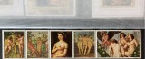PC157 - Paraguay 1982 Pictura Rafael, serie MNH, 6v+1v, Nestampilat