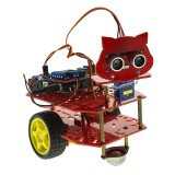 Kit complet pentru robot care evita obstacole OKY5015, CE Contact Electric