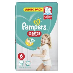 Scutece-chilotel Pampers Pants, Nr.6, 15+ kg, Jumbo Pack, 44 buc