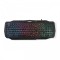 Tastatura Gaming cu fir USB 2.0 US International negru Nedis