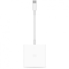 Adaptor Audio USB Type-C / HDMI - USB Xiaomi, 0.15 m, Alb