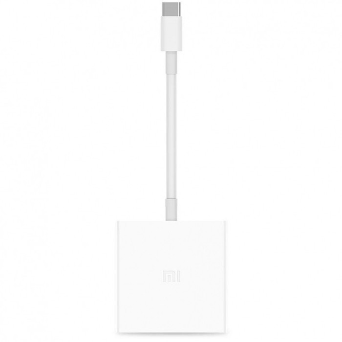 Adaptor Audio USB Type-C / HDMI - USB Xiaomi, 0.15 m, Alb
