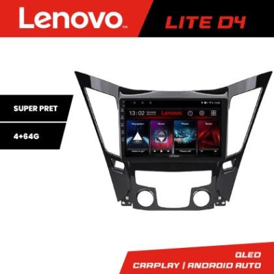 Navigatie Hyundai Sonata 2011-2015 Lenovo Kit-259 4+64 GB Android Waze USB Navigatie Internet Youtube Radio CarStore Technology foto