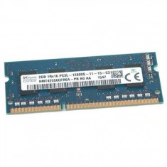 Memorie laptop SO-DIMM DDR3-1600 2GB PC3L-12800S 204PIN foto