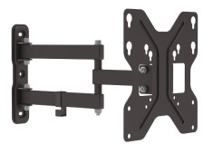 Suport TV reglabil GoGEN M, diagonala 23 la 42 (60-107 cm), 30 Kg, VESA, rotire si inclinare, negru
