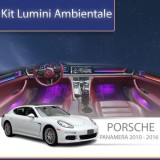 Lumini ambientale Porsche 2010-2016 set complet control telefon sau sistem original CarStore Technology