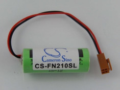 Batterie pentru ge fanuc cnc 16/18-b u.a. 3v, li-ion, 2000mah, A02B-0177-K106, A02B-0200-K106 foto