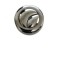 Buton vas Wc cromat ,push button ,actionare pneumatica