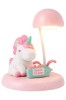 Lampa de veghe interactivă Unicorn, plastic, lumini reglabile, 15 cm Engros
