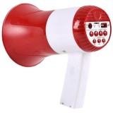 Cumpara ieftin Megafon Portavoce Puternic si Portabil cu Microfon, Inregistrare, Acumulator si Sirena