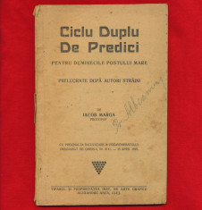 &amp;quot;Ciclu Duplu de Predici&amp;quot; - Iacob Marga, Cluj, 1916. foto
