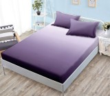 Husa Pat cu Elastic 3 Piese 180x200 cm + 2 Fete Perna 50x75 cm