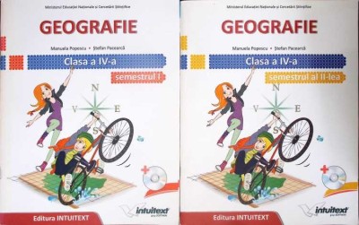 GEOGRAFIE, CLASA A IV-A, SEMESTRUL 1-2-MANUELA POPESCU, STEFAN PACEARCA-277196 foto