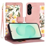 Husa personalizata fete Samsung Galaxy S25 Plus Techsuit FlipCraft, roz