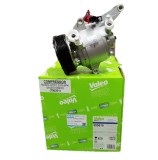Compresor AC Mazda 2 (Dj), 2014- Motor 1,5 Benzina; Cx-3, 2015-07.2018 Motor 2,0 Benzina, Rola De 115 Mm, 6 nervuri, Valeo Type; Tip Zexel: Dkv09z, V