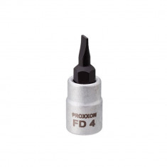 Varf surubelnita drept FD 4mm cu prindere 1/4", Proxxon 23737