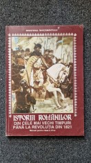 ISTORIA ROMANILOR DIN CELE MAI VECHI TIMPURI PANA LA REVOLUTIA DIN 1821 - Manual clasa a VII-a