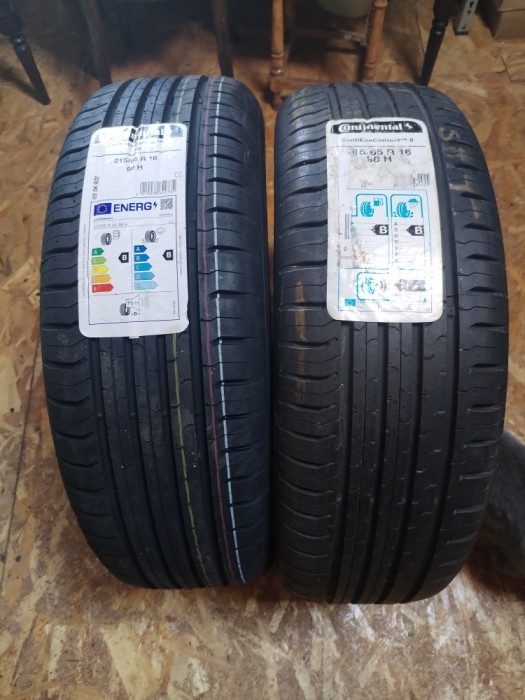 2 anvelope vara Continental Contiecocontact5 215 65 16 , noi .