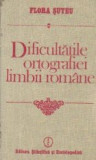 Dificultatile ortografiei limbii romane