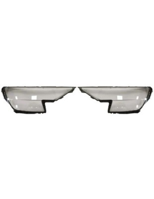 Set 2 sticle faruri pentru Audi Q8 Non Facelift (2018-2022) foto