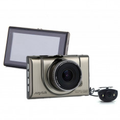 Camera auto DVR iUni Dash 100H, Dual Cam, Full HD, WDR, 170 grade, by Anytek foto