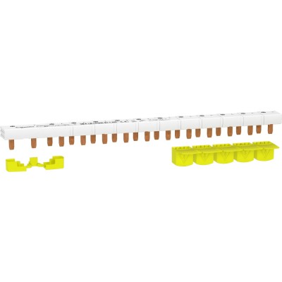 Bareta de alimentare 1P+N busbar pin 13M 63A Resi9 Schneider R9PXH213 foto