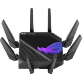 ASUS ROG Rapture GT-AXE16000 Quad-band WiFi 6E 802.11ax Gaming Router Dual 10G ports 2.5G WAN port VPN Fusion AiMesh support &quot;90IG06W0-MU2A10&quot; (timbru