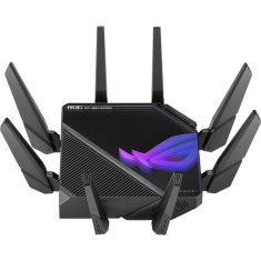 ASUS ROG Rapture GT-AXE16000 Quad-band WiFi 6E 802.11ax Gaming Router Dual 10G ports 2.5G WAN port VPN Fusion AiMesh support &quot;90IG06W0-MU2A10&quot; (timbru