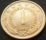 Cumpara ieftin Moneda 1 DINAR - RSF YUGOSLAVIA, anul 1973 *cod 1555 B, Europa
