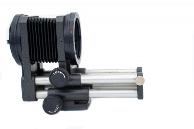 Burduf macro Novoflex cu slider, montura Olympus OM foto