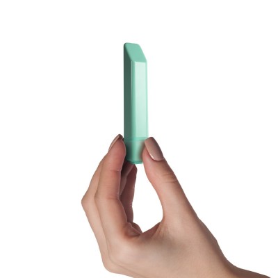 Glont Vibrator Tease Me, Verde, 10 cm foto