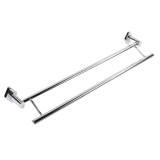 Suport prosop baie Kadda Levy 33848, tip bara, cu doua brate, 60 cm