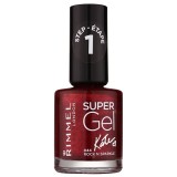 Rimmel Super Gel By Kate gel de unghii fara utilizarea UV sau lampa LED culoare 044 Rock n Sparkle 12 ml