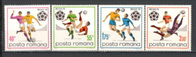 Romania.1970 C.M. de fotbal MEXIC TR.301 foto